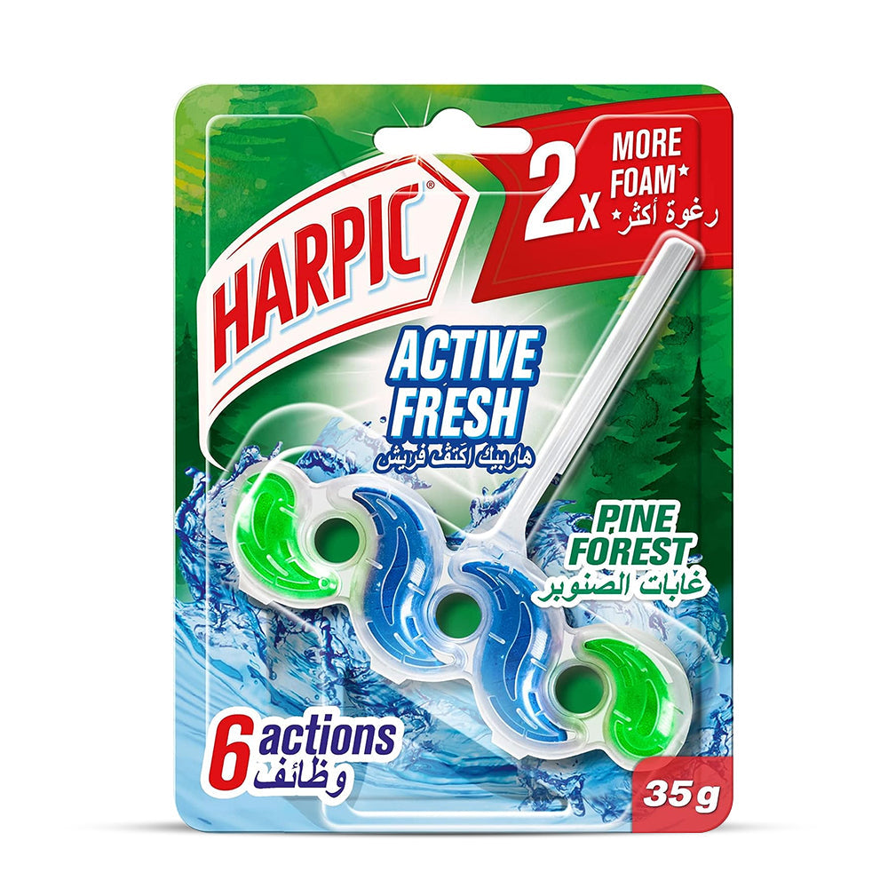 HARPIC ACTIVE FRESH PINE FOREST 6 ACTION 35GM