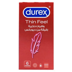 DUREX THIN FEEL 6 CONDOMS