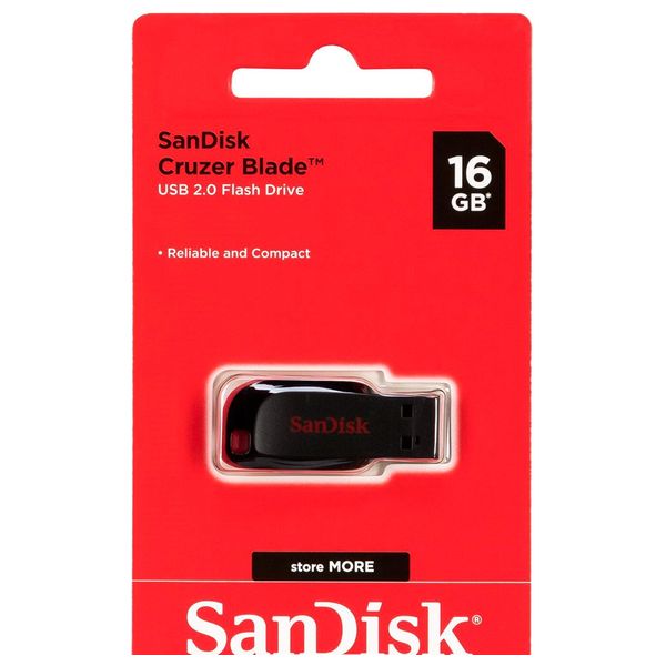 SANDISK 16 GB FLASH DRIVE