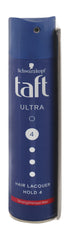 Schwarzkopf Taft Strengthening Hair Spray Ultra Hold 4 With Free Comb - Vegan