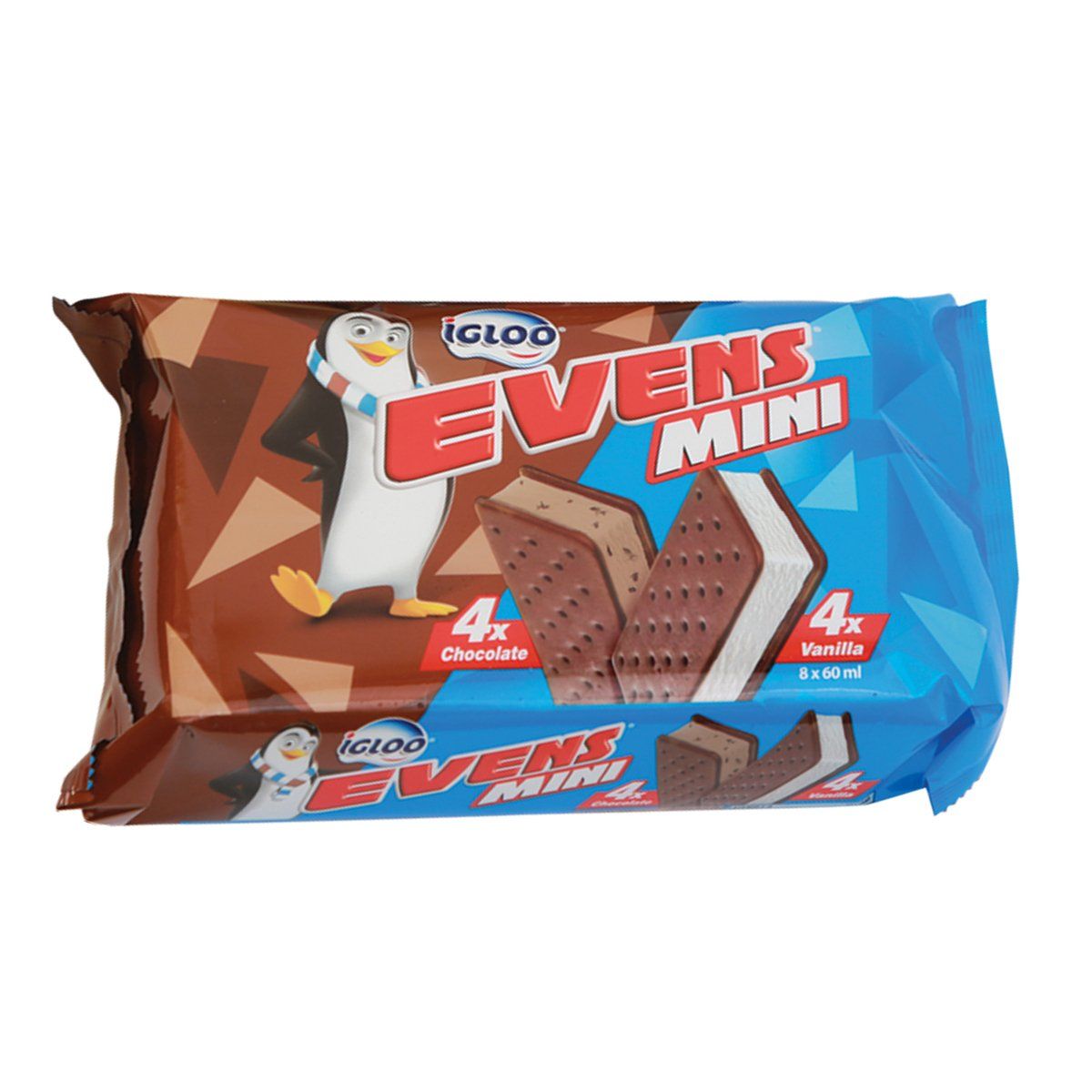 Igloo Mini Assorted Ice Cream Sandwiches 8x60ml