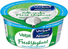 Almarai Fresh Yoghurt Added Vitamins Ff 170gm