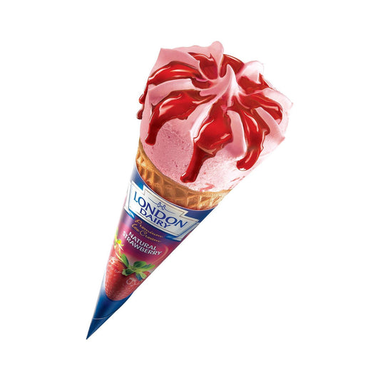London Dairy Natural S/berry 110ml