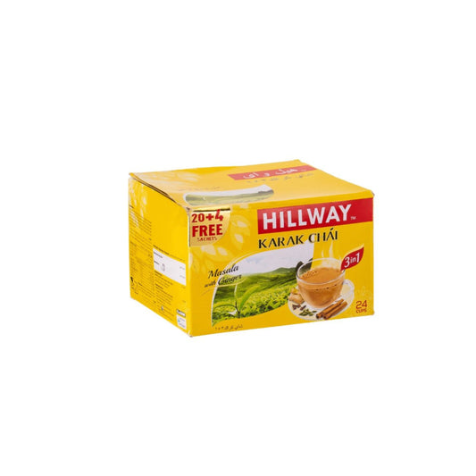 Hillway Karak Chai Masala W/ginger 18Gmx24 Pc