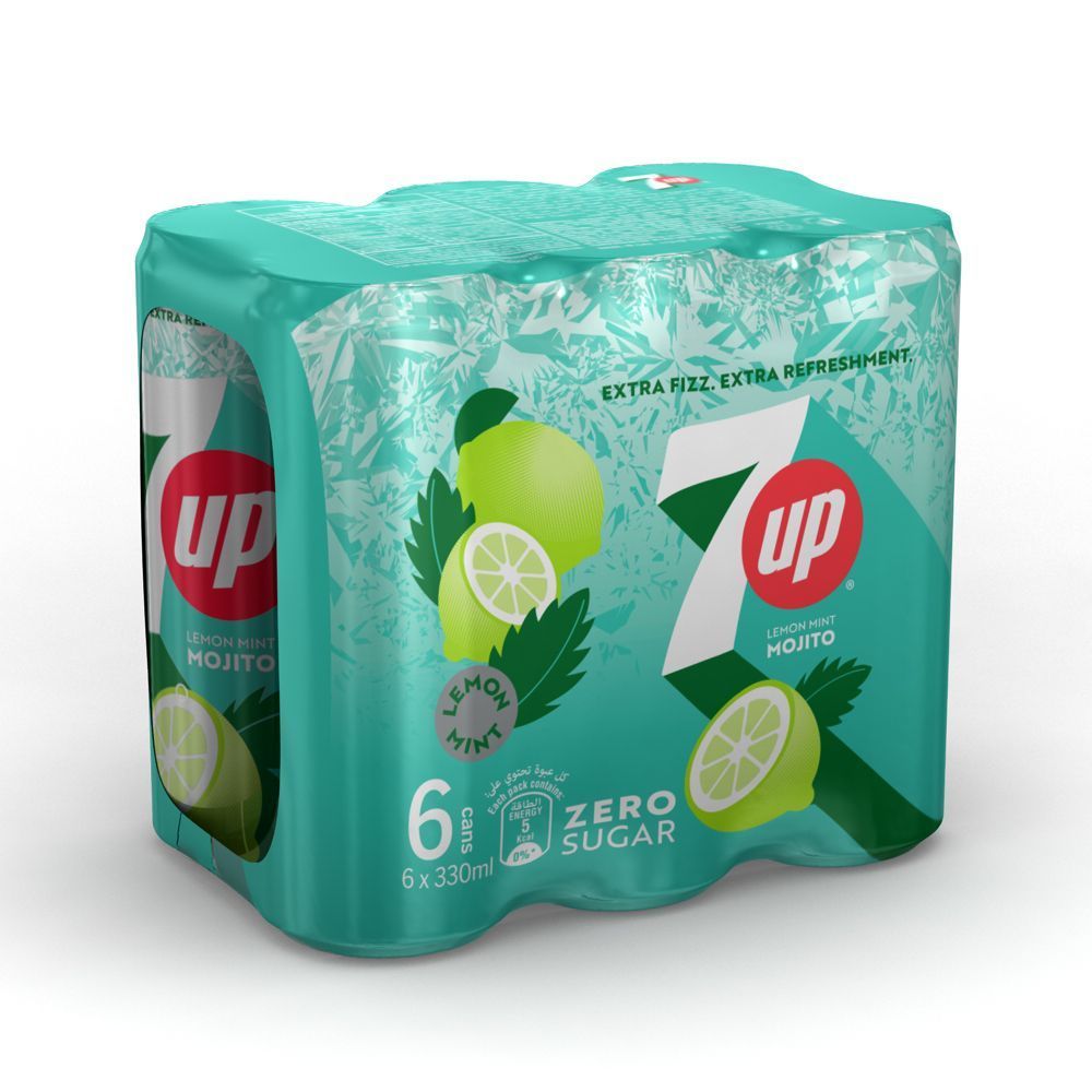 7UP LEMON MINT MOJITO 330 ML OTR
