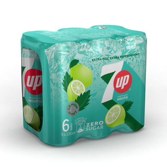 7Up Lemon Mint Mojito 330 Ml OTR