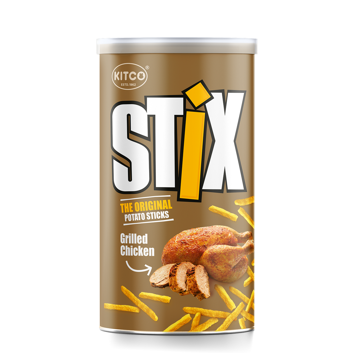 Kitco Stix Grilled Chicken Potato Chips 48.gm