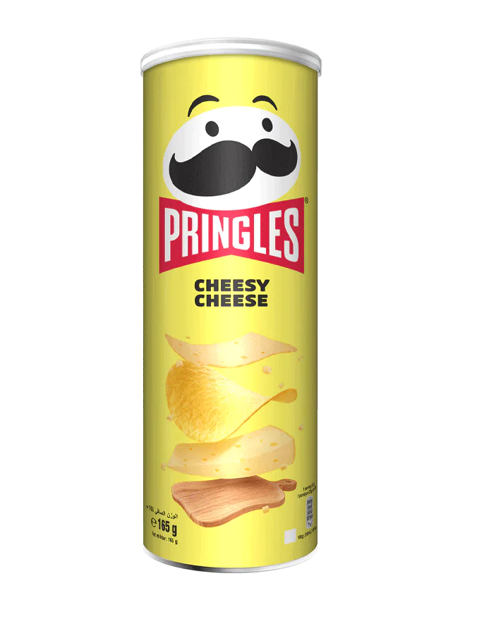 PRINGLES CHEESY CHEESE 165GM