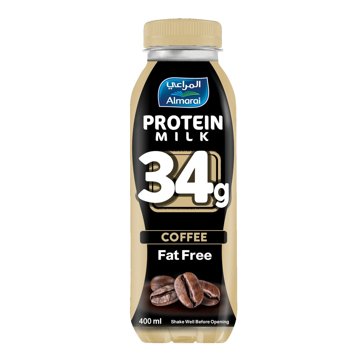 ALMARAI PROTEIN MILK COFFEE FAT FREE 400ML