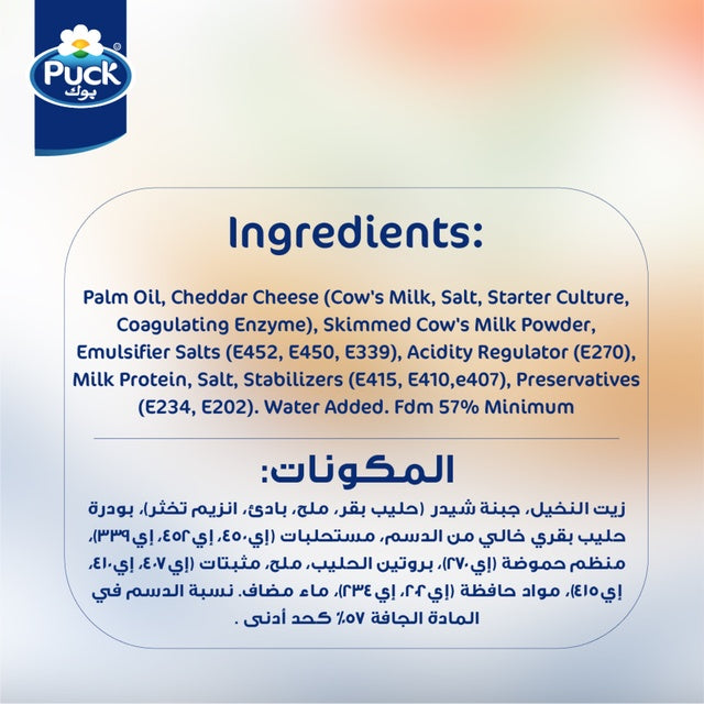 Puck Cheese Triangles 16 Portions 240 g