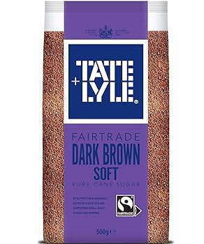 TATE LYLE DARK SOFT BROWN CANE SUGAR 500GM
