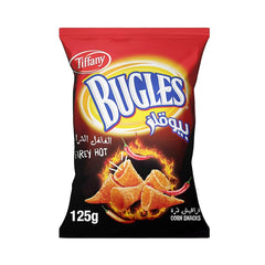 TIFFANY BUGLES FIREY HOT 125GM