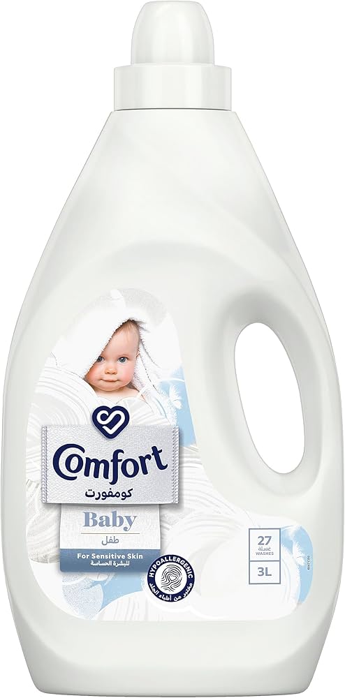 Comfort Hypoallergenic Baby Fabric Conditioner For Sensitive Skin 3l