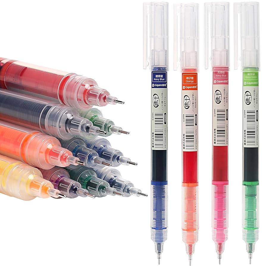ROLLER BALL PEN 12COLORS