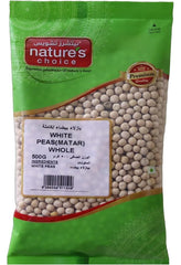 NATURE CHOICE WHITE PEAS (MATAR)500G