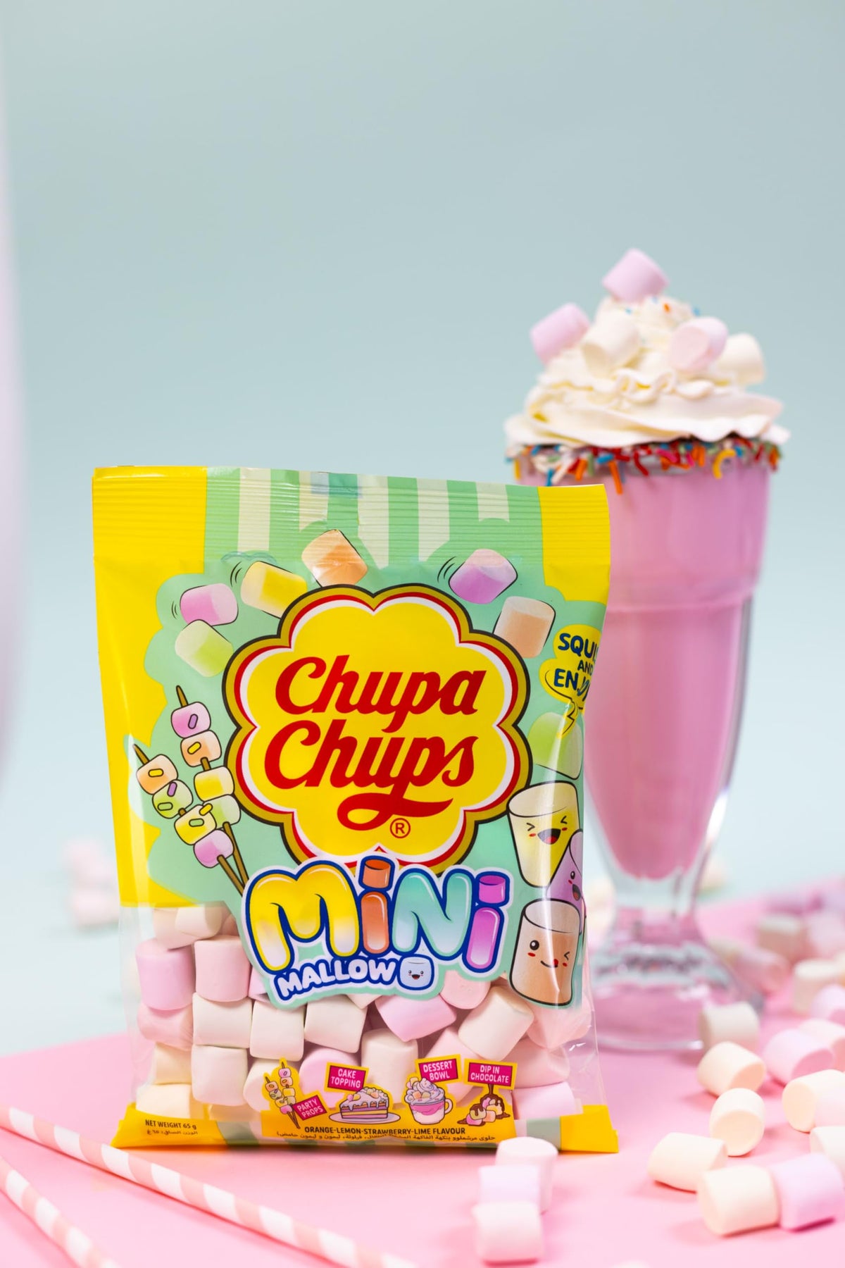 Chupa Chups Assorted Mini Mallows 65g