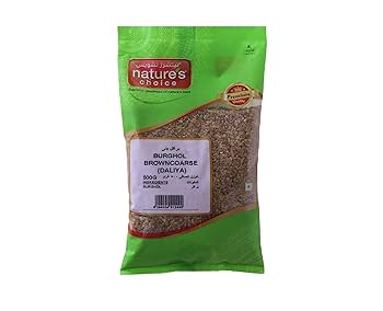 NATURE CHOICE BURGHOL BROWNCOARSE (DALIYA ) 500G