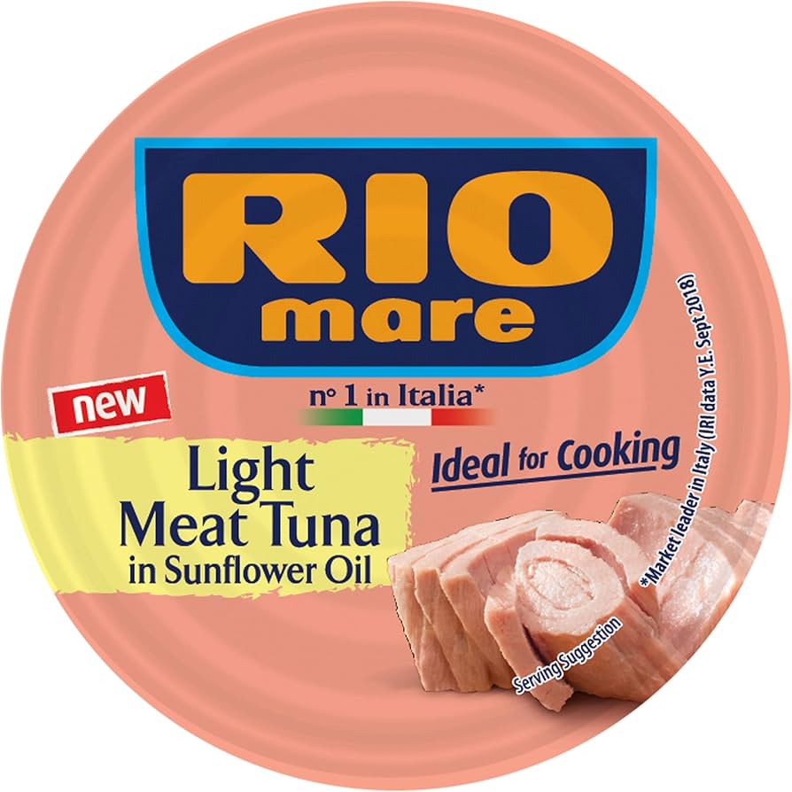 Rio Mare Light Meat Tuna In Sunflower Oil 70gm
