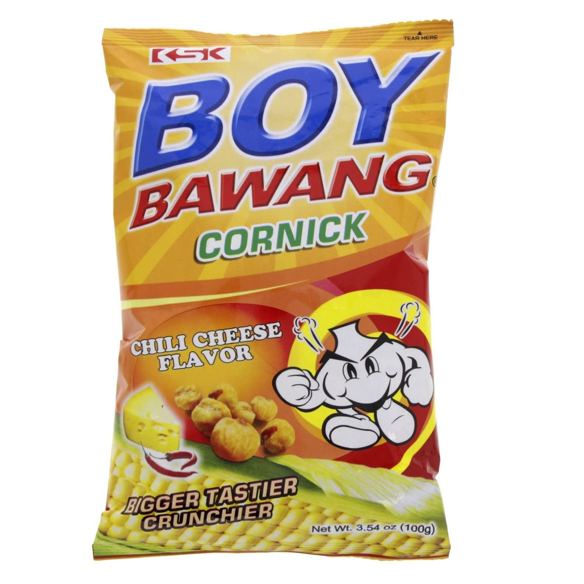 KSK BOY BAWANG CHILLI CHEESE 100G
