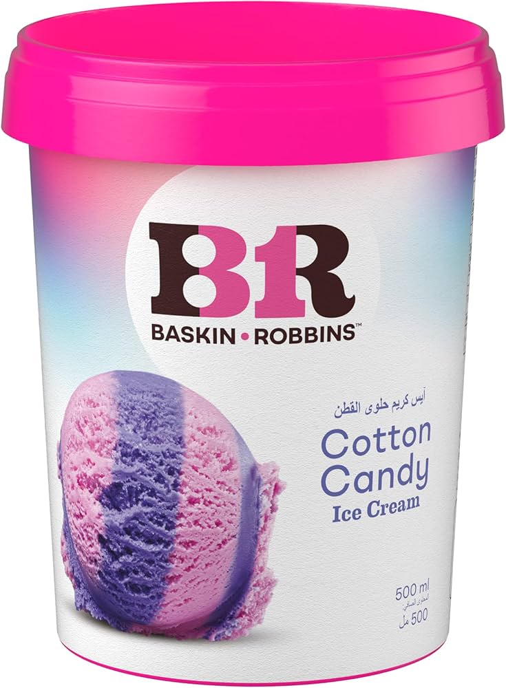 Baskin Robbins Cotton Candy Ice Cream  500ML