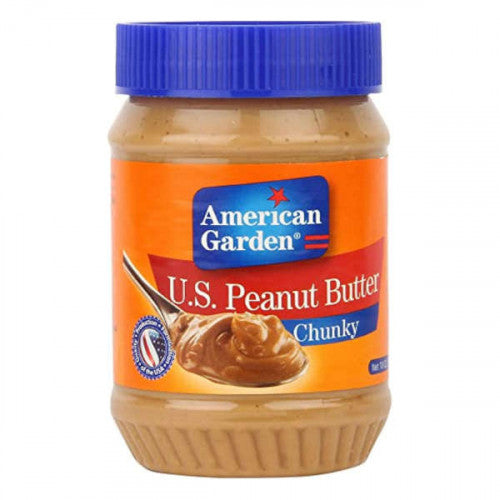 American Garden Peanut Butter Chunky 454gm