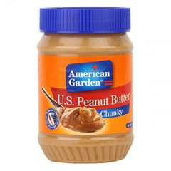 American Garden Peanut Butter Chunky 454gm
