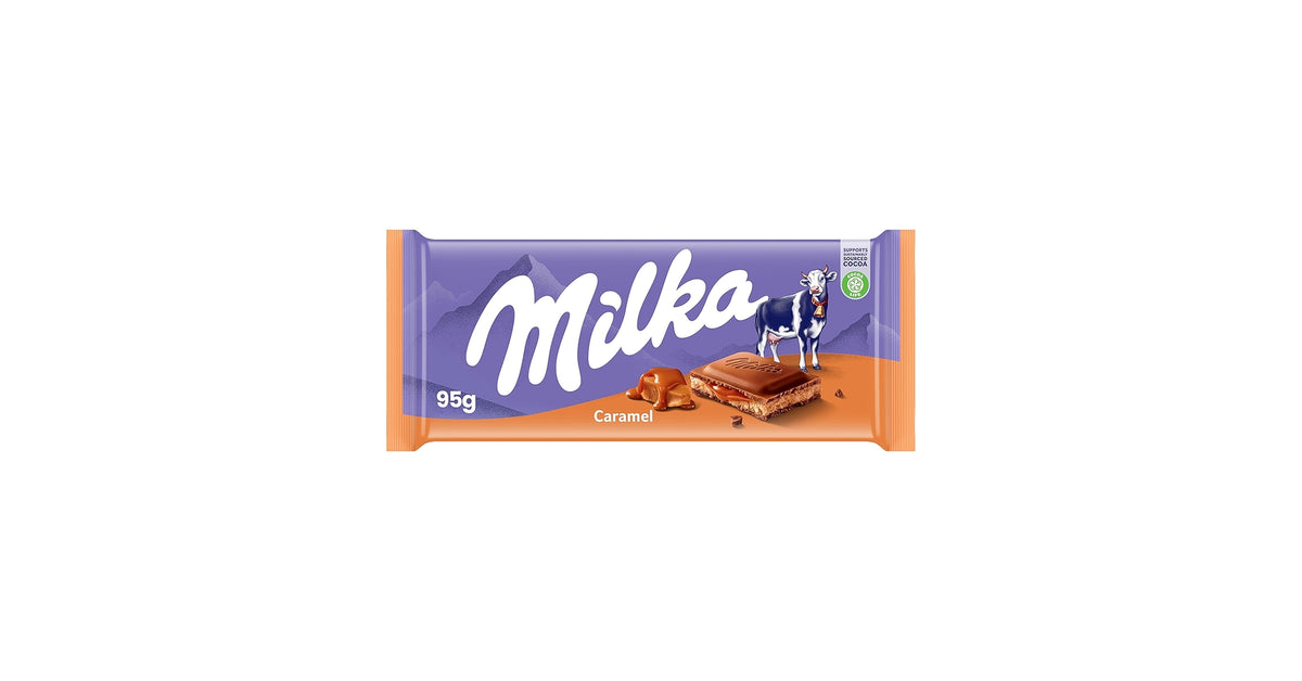 Milka Caramel Chocolate 95 Gm
