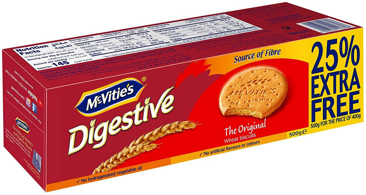 Mcvities Digestive Light 500gm