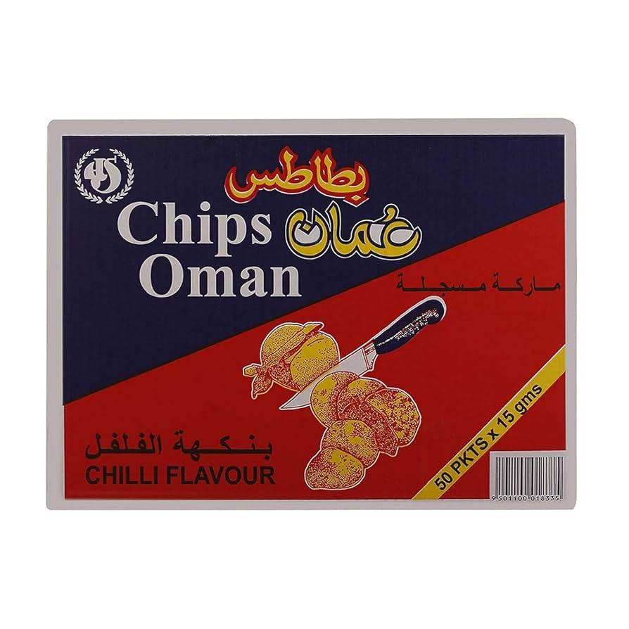 Oman Chips Chilli 15gm