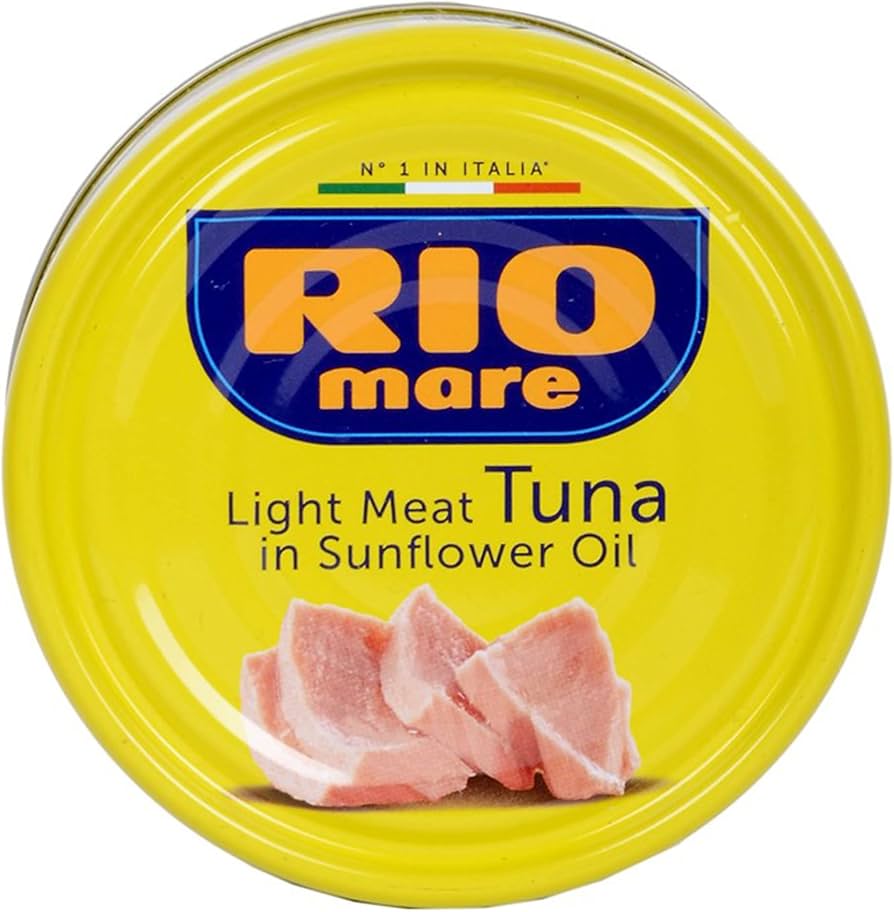 Rio Mare Light Meat Tuna In Sunflower Oil 160gm