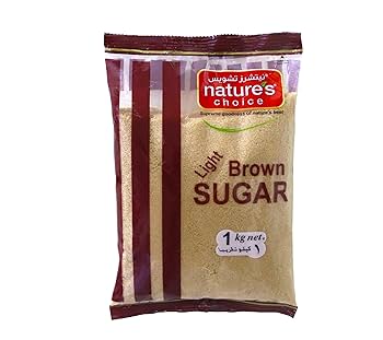 Nature Choice Light Brown Sugar(raw) 1kg