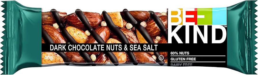 Be Kind Dark Chocolate Nuts&sea Salt 40gm