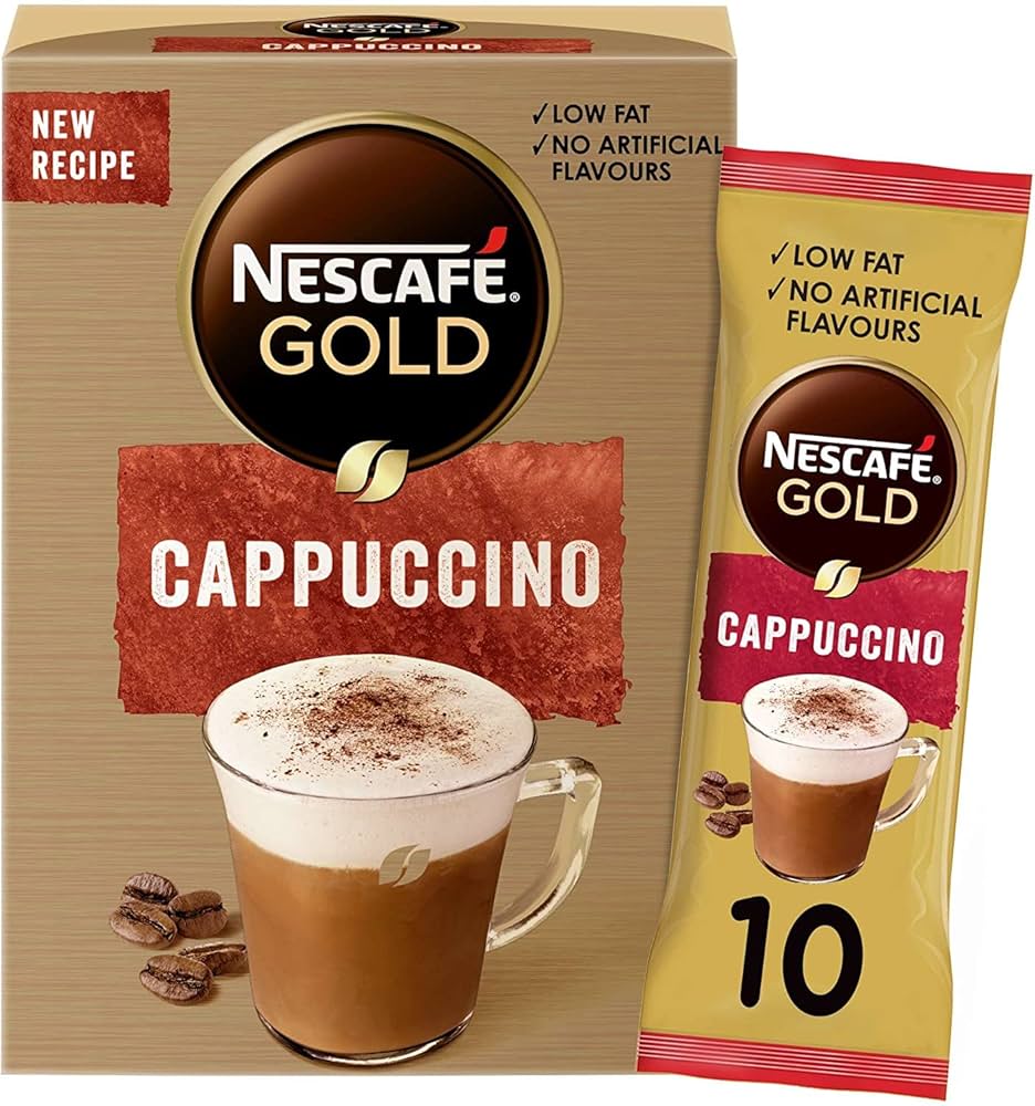 Nescafe Cappuccino 15.5 Gm 10 Pcs OTR