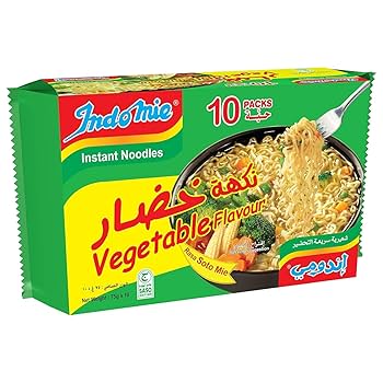 INDOMIE SOTO VEGETABLES NOODLES 10X75G