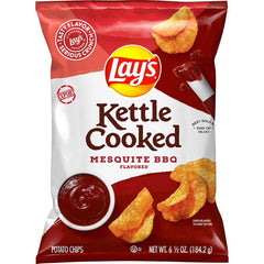 Lay's Kettle Cooked Mesquite BBQ Potato Chips 184.2gm