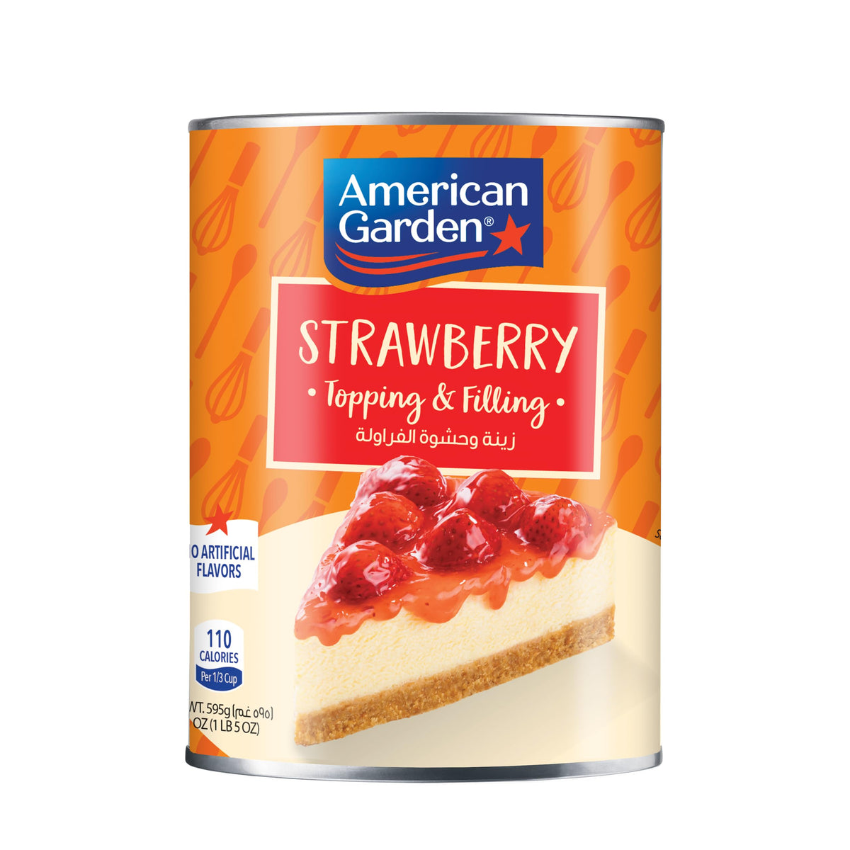 American Garden Strawberry Topping & Filling 595GM