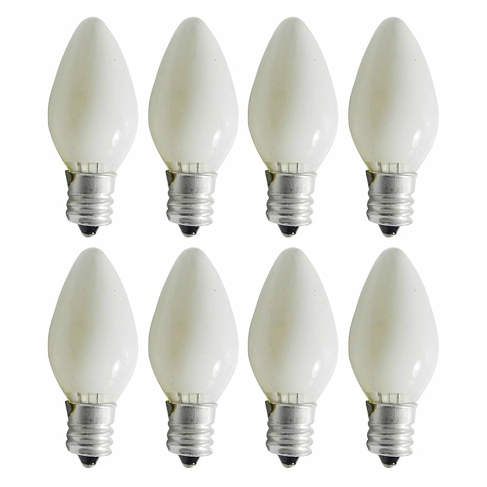 Long Candle 8pc White