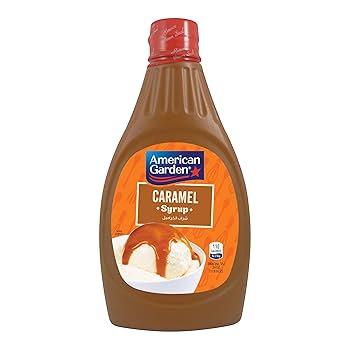 AMERICAN GARDEN CARAMEL SYRUP 680GM