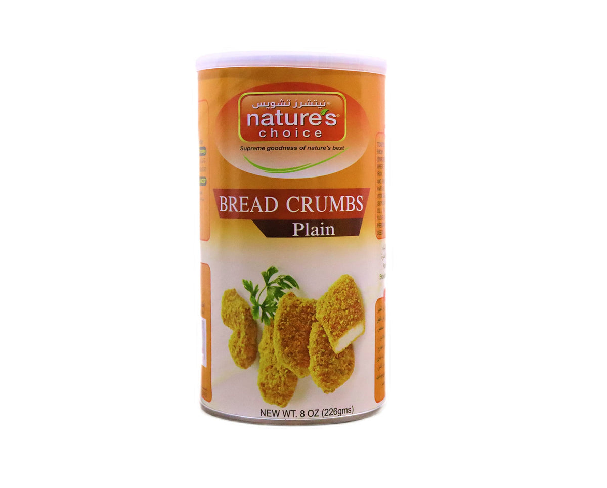 Nature Choice Bread Crumbs Plain Tin 226gm