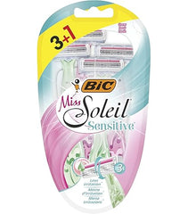 Bic Miss Soleil Sensitive Razors With 3 Blades (3+1 Free)