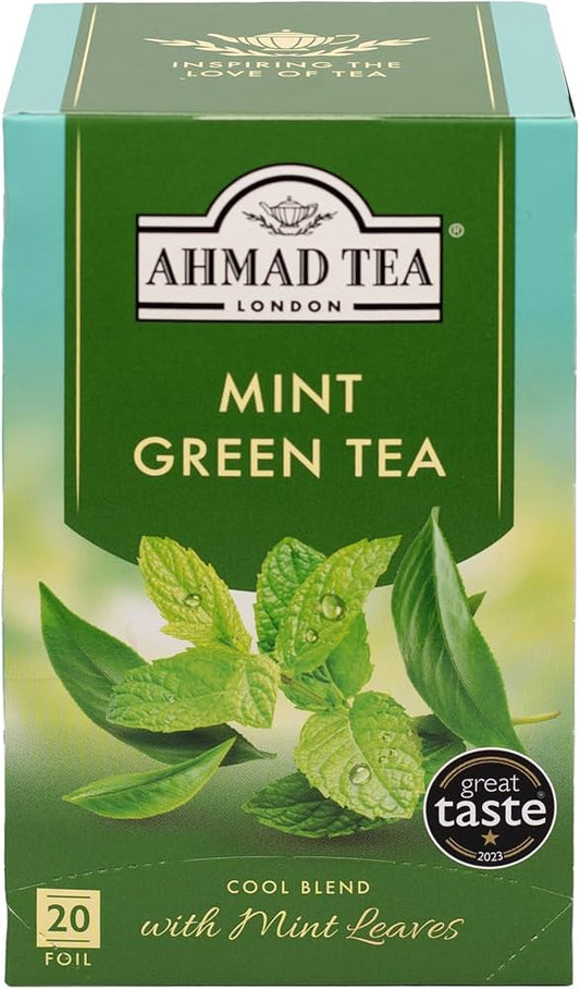 Ahmad Tea Mint Green Tea Bags 20Pk