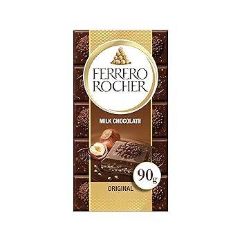 Ferrero Rocher Original Milk Chocolate Slab 90gm