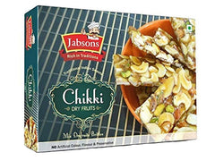 Jabsons Chikki With Dry Fruits - Vegetarian, Artificial Color Free, Artificial Preservative Free