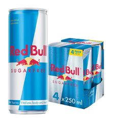 REDBULL SUGARFREE 250MLX4 PC