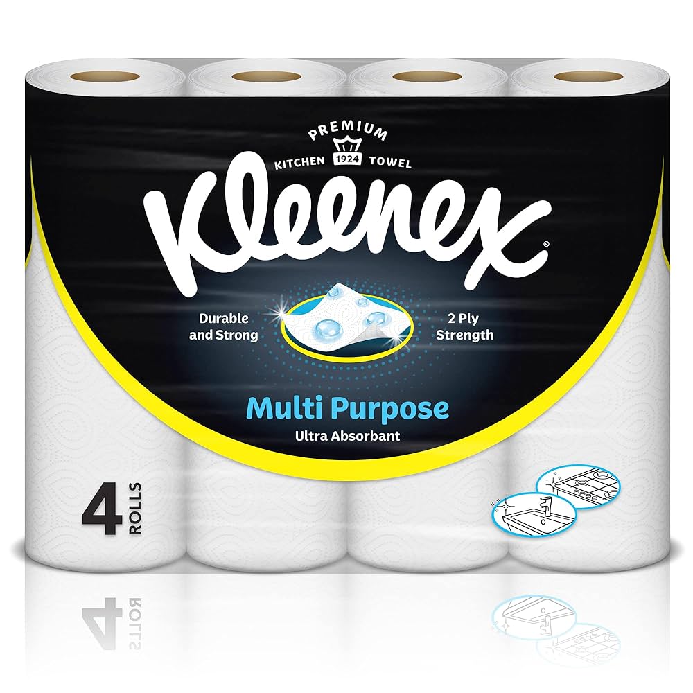 Kleenex Viva Multi-Purpose Tissue 4S
