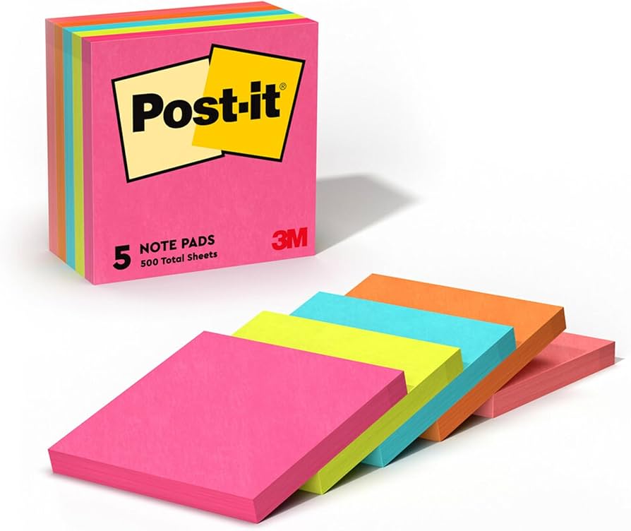 Post It Pad 3x5