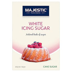 MAJESTIC WHITE ICING SUGAR 500GM