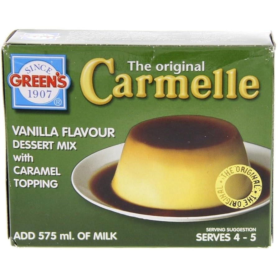 Green's caramel topping vanilla flavour