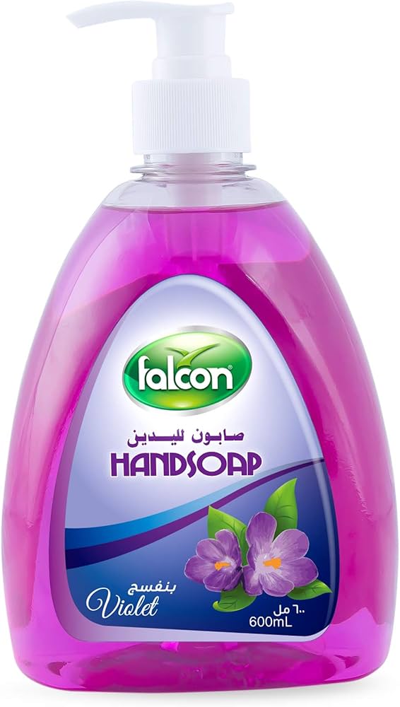 Falcon Liquid Hand Soap Violet Scent 600ml