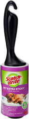 Scotch-Brite Black Extra Sticky Pet Hair Roller 48 Sheets